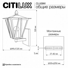 Светильник на штанге Citilux FORTS CLU09W в Троицке - troick.ok-mebel.com | фото 9