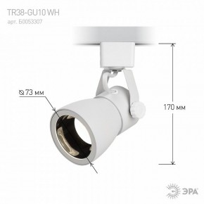 Светильник на штанге Эра  TR38-GU10 WH в Троицке - troick.ok-mebel.com | фото 6