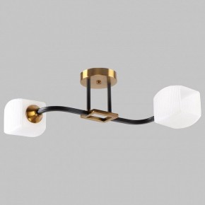 Светильник на штанге Imex MD.52009 MD.52009-2-S-BK+GAB в Троицке - troick.ok-mebel.com | фото 1