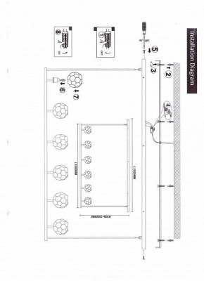 Светильник на штанге Imperiumloft RH Boule De Cristal Linear 40,1222 в Троицке - troick.ok-mebel.com | фото 11