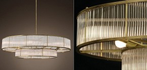 Светильник на штанге Imperiumloft RH Marais Round Chandelier 40,2668 в Троицке - troick.ok-mebel.com | фото 2