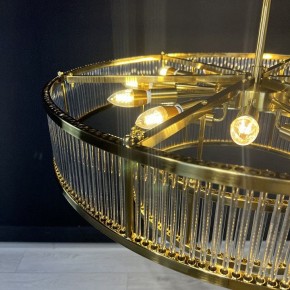 Светильник на штанге Imperiumloft RH Marais Round Chandelier 40,2668 в Троицке - troick.ok-mebel.com | фото 6