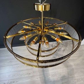 Светильник на штанге Imperiumloft RH Marais Round Chandelier 40,2668 в Троицке - troick.ok-mebel.com | фото 8