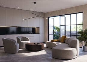 Светильник на штанге Maytoni Fad MOD070CL-L15B3K1 в Троицке - troick.ok-mebel.com | фото 5