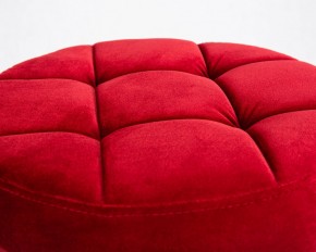Табурет барный DOBRIN BRUNO BLACK, бордо велюр (MJ9-43) в Троицке - troick.ok-mebel.com | фото 2