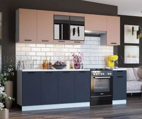 ТЕХНО Кухонный гарнитур 2,6 м Компоновка №3 в Троицке - troick.ok-mebel.com | фото 4