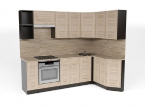 ТОМИЛЛА Кухонный гарнитур Прайм 5 (2300*1500 мм ) в Троицке - troick.ok-mebel.com | фото 3
