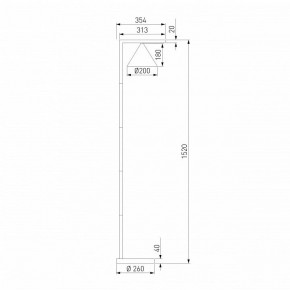 Торшер Elektrostandard Bevel a068473 в Троицке - troick.ok-mebel.com | фото 2