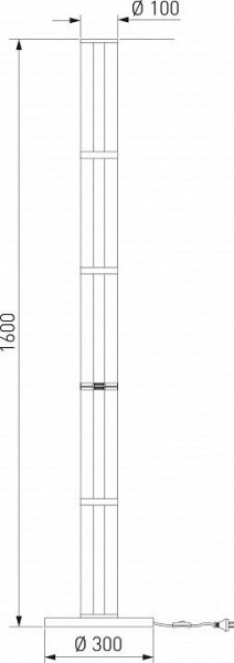 Торшер Eurosvet Stark 80537/1 латунь в Троицке - troick.ok-mebel.com | фото 5