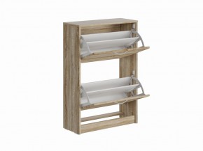 Тумба ОРИОН с двумя полками для обуви, цвет Дуб Сонома в Троицке - troick.ok-mebel.com | фото 2
