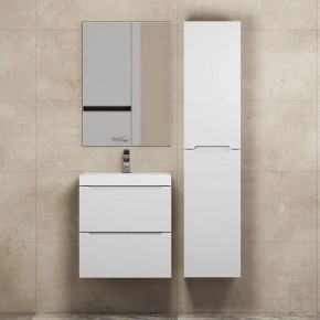 Тумба под раковину Uperwood Tanos 50 см, подвесная, белая матовая в Троицке - troick.ok-mebel.com | фото 14