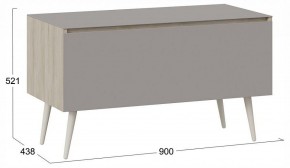 Тумба под ТВ Глосс СМ-319.03.012 в Троицке - troick.ok-mebel.com | фото 4