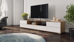 Тумба под ТВ Маллоу в Троицке - troick.ok-mebel.com | фото 6