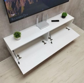 Тумба подвесная под ТВ LINES MTV1-MA 750 Белый глянец (Белый-M 10.1.1) в Троицке - troick.ok-mebel.com | фото 11