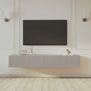 Тумба подвесная под ТВ LINES MTV3-MA 900 Бежевый (Леда-М 10.1.5) в Троицке - troick.ok-mebel.com | фото 12
