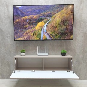 Тумба подвесная под ТВ LINES MTV4-MA 1150 Бежевый (Леда-М 10.1.5) в Троицке - troick.ok-mebel.com | фото 3
