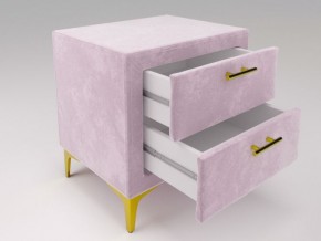 Тумба Рошаль (розовый) в Троицке - troick.ok-mebel.com | фото 2