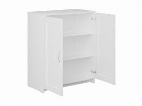 Тумба СИРИУС двухдверная, цвет белый в Троицке - troick.ok-mebel.com | фото 2