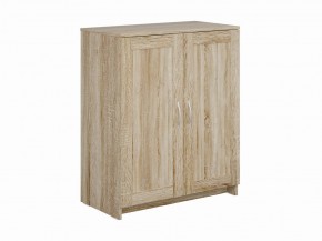 Тумба СИРИУС двухдверная, цвет Дуб Сонома в Троицке - troick.ok-mebel.com | фото