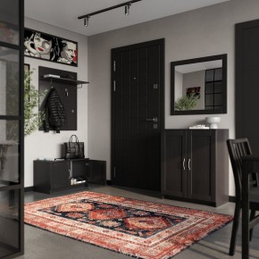 Тумба СИРИУС двухдверная, цвет Дуб Венге в Троицке - troick.ok-mebel.com | фото 4
