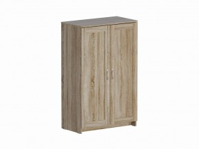 Тумба СИРИУС двухдверная высокая, цвет Дуб Сонома в Троицке - troick.ok-mebel.com | фото