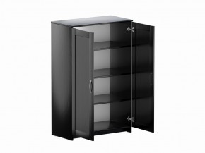 Тумба СИРИУС двухдверная высокая, цвет Дуб Венге в Троицке - troick.ok-mebel.com | фото