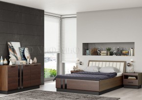 МАГНОЛИЯ Тумбы (комплект 2 шт) Дерево/орех в Троицке - troick.ok-mebel.com | фото 3