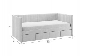 ТВИКС Кровать (софа) с ящиками 900 в Троицке - troick.ok-mebel.com | фото 2