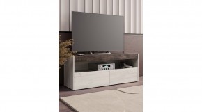 ВЕГАС Тумба ТВ (Дуб Крафт/Ателье темный​​​​​​​) в Троицке - troick.ok-mebel.com | фото