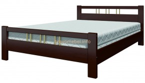 ВЕРОНИКА-3 Кровать из массива 1600  в Троицке - troick.ok-mebel.com | фото 3