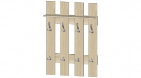 Вешалка 800 (ясень шимо светлый) в Троицке - troick.ok-mebel.com | фото