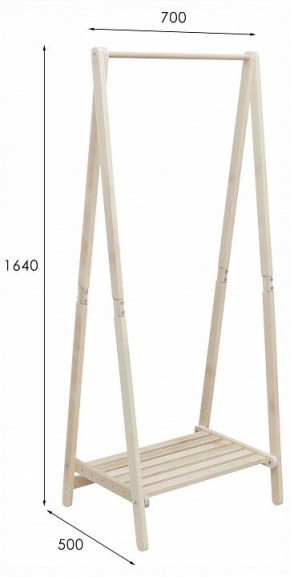 Вешалка гардеробная Стойка высокая в Троицке - troick.ok-mebel.com | фото 12