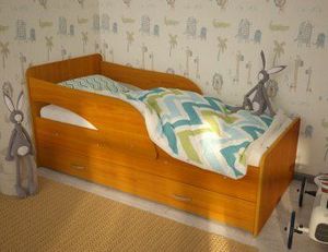 Кровать Кроха-2 (Максимка) с ящиком в Троицке - troick.ok-mebel.com | фото 7
