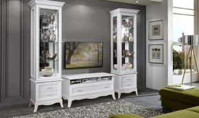 Витрина 1-ств. для посуды Амели дуб (АМВ1-1С) в Троицке - troick.ok-mebel.com | фото 2