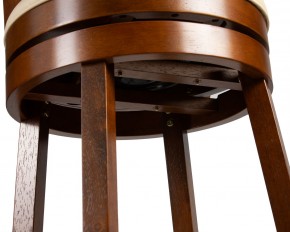 Вращающийся полубарный стул DOBRIN WILLIAM COUNTER, шоколад, кремовый в Троицке - troick.ok-mebel.com | фото 10
