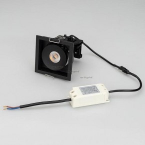 Встраиваемый светильник Arlight CL-SIMPLE-S80x80-9W Warm3000 (BK, 45 deg) 028149 в Троицке - troick.ok-mebel.com | фото 6