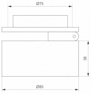 Встраиваемый светильник Arlight POT 045780 в Троицке - troick.ok-mebel.com | фото 3