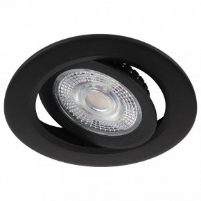 Встраиваемый светильник Эра  KL LED 25A-5 3K BK в Троицке - troick.ok-mebel.com | фото