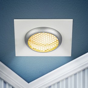 Встраиваемый светильник Эра  KL110 WH/SL в Троицке - troick.ok-mebel.com | фото 5