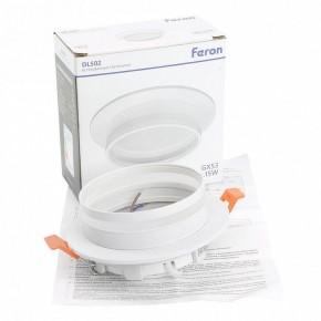 Встраиваемый светильник Feron DL502 51089 в Троицке - troick.ok-mebel.com | фото 9