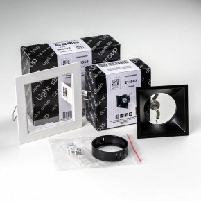 Встраиваемый светильник Lightstar Domino D51607BMOD в Троицке - troick.ok-mebel.com | фото 3
