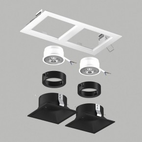 Встраиваемый светильник Lightstar Domino D5260707BMOD в Троицке - troick.ok-mebel.com | фото 3
