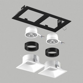 Встраиваемый светильник Lightstar Domino D5270606BMOD в Троицке - troick.ok-mebel.com | фото 3