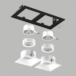 Встраиваемый светильник Lightstar Domino D5270606WMOD в Троицке - troick.ok-mebel.com | фото 3