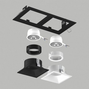 Встраиваемый светильник Lightstar Domino D5270607WBMOD в Троицке - troick.ok-mebel.com | фото 3