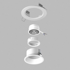 Встраиваемый светильник Lightstar Domino D61607BMOD в Троицке - troick.ok-mebel.com | фото 3