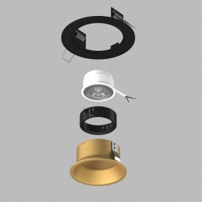 Встраиваемый светильник Lightstar Domino D61703BMOD в Троицке - troick.ok-mebel.com | фото 3