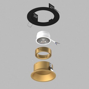 Встраиваемый светильник Lightstar Domino D61703GMOD в Троицке - troick.ok-mebel.com | фото 3