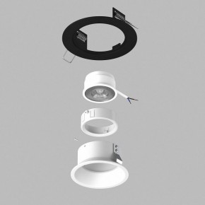 Встраиваемый светильник Lightstar Domino D61706WMOD в Троицке - troick.ok-mebel.com | фото 2