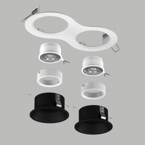 Встраиваемый светильник Lightstar Domino D6260707WMOD в Троицке - troick.ok-mebel.com | фото 2